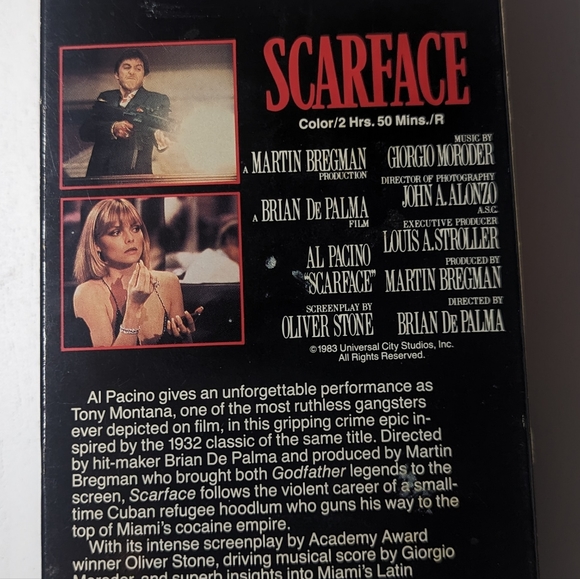 Alpacino/Scarface Double VHS - Picture 3 of 5